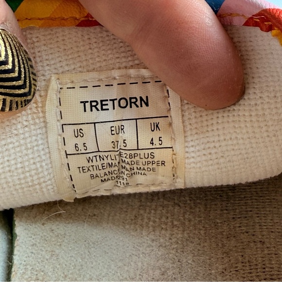 Tretorn Nylite Canvas Limited Edition Rainbow PRIDE Sneakers - Picture 8 of 8